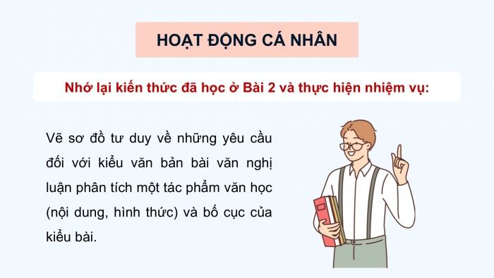 Giáo án điện tử Ngữ văn 9 chân trời Bài 8: Viết bài văn nghị luận phân tích một tác phẩm văn học