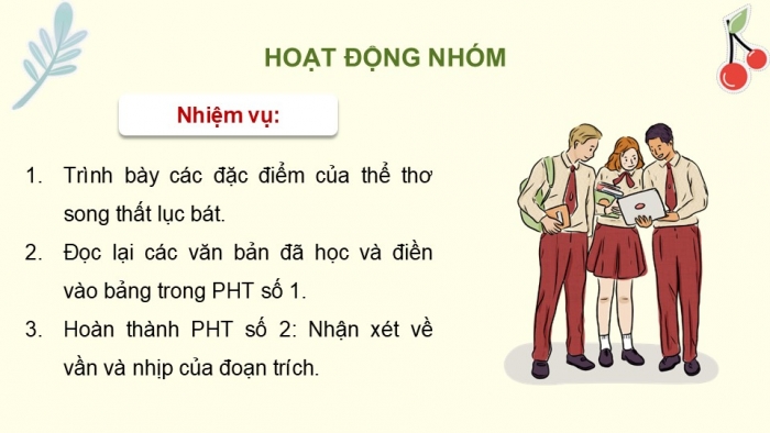 Giáo án điện tử Ngữ văn 9 chân trời Bài 8: Ôn tập