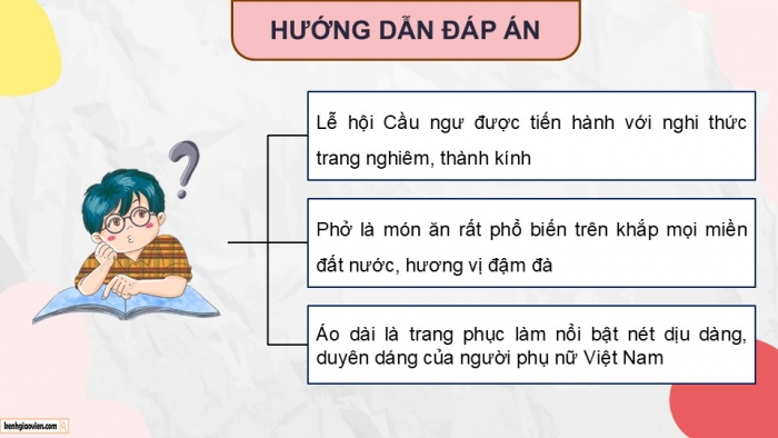 Giáo án điện tử Tiếng Việt 5 chân trời Bài 2: Giới thiệu về một nét đẹp truyền thống