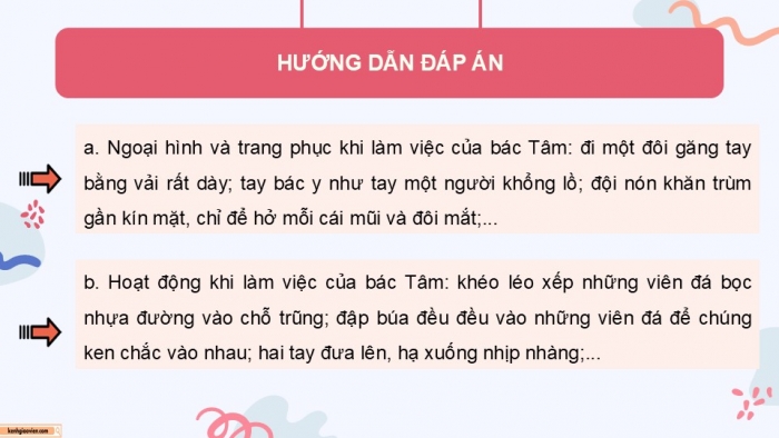 Giáo án điện tử Tiếng Việt 5 chân trời Bài 3: Luyện tập viết đoạn văn cho bài văn tả người