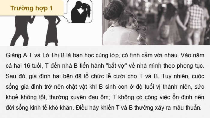 Giáo án điện tử Kinh tế pháp luật 12 chân trời Bài 10: Quyền và nghĩa vụ của công dân trong hôn nhân và gia đình