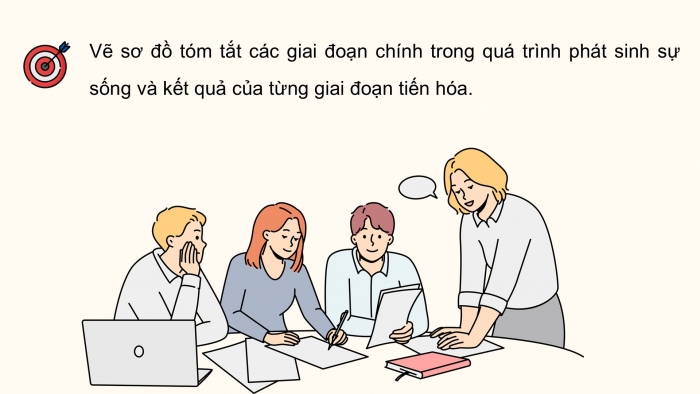 Giáo án điện tử Sinh học 12 kết nối Bài 22: Tiến hoá lớn và quá trình phát sinh chủng loại