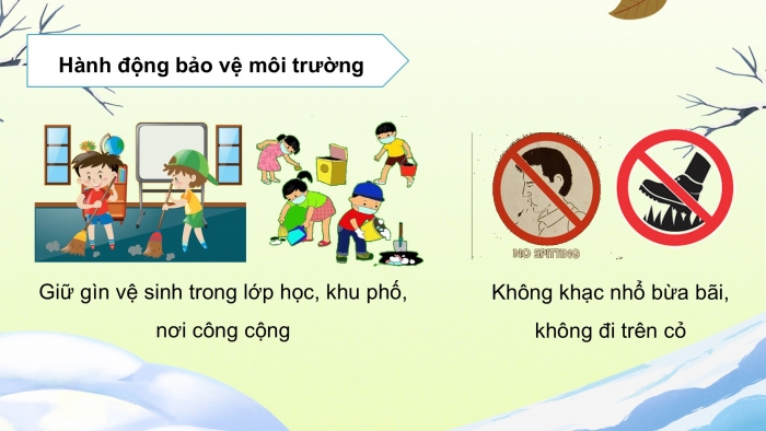 Giáo án điện tử Đạo đức 5 chân trời Bài 7: Môi trường sống quanh em