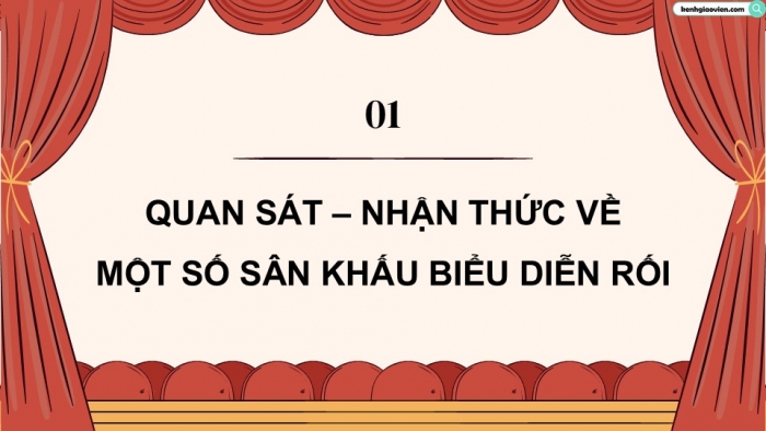 Giáo án điện tử Mĩ thuật 9 chân trời bản 1 Bài 10: Thiết kế sân khấu biểu diễn rối dây