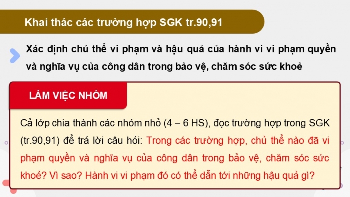 Giáo án điện tử Kinh tế pháp luật 12 kết nối Bài 12: Quyền và nghĩa vụ của công dân trong bảo vệ, chăm sóc sức khoẻ và bảo đảm an sinh xã hội