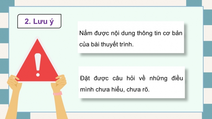 Giáo án điện tử Ngữ văn 12 cánh diều Bài 6: Nghe thuyết trình một vấn đề xã hội