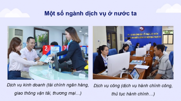 Giáo án điện tử Địa lí 12 kết nối Bài 19: Vai trò, các nhân tố ảnh hưởng đến sự phát triển và phân bố các ngành dịch vụ