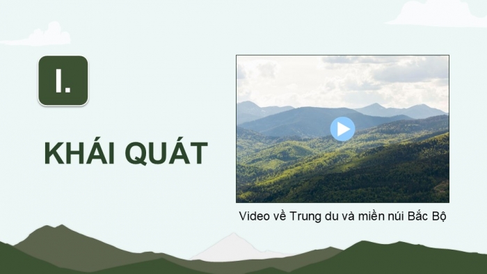 Giáo án điện tử Địa lí 12 kết nối Bài 23: Khai thác thế mạnh ở Trung du và miền núi Bắc Bộ