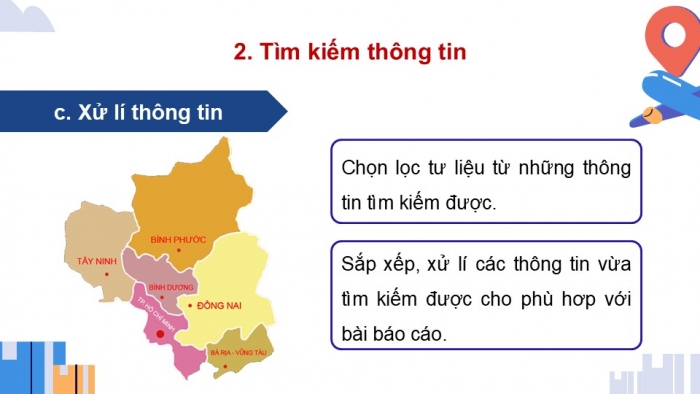 Giáo án điện tử Địa lí 9 chân trời Bài 20: Thực hành Viết báo cáo về vùng kinh tế trọng điểm phía Nam