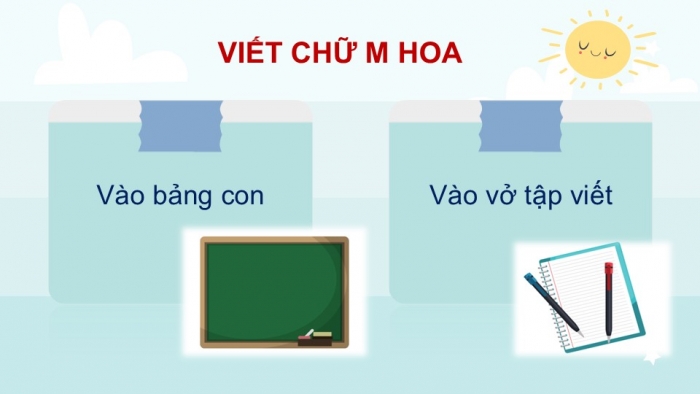 Giáo án điện tử Tiếng Việt 2 chân trời Bài 3: Viết chữ hoa M, Từ chỉ đặc điểm, Câu kiểu Ai thế nào?