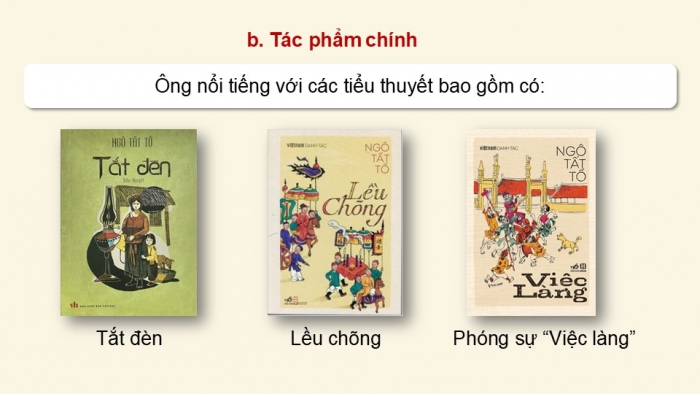 Giáo án điện tử Ngữ văn 12 kết nối Bài 7: Nghệ thuật băm thịt gà (Trích Việc làng – Ngô Tất Tố)