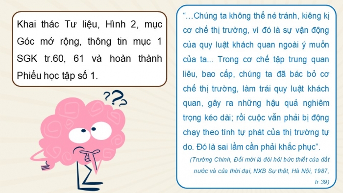 Giáo án điện tử Lịch sử 12 cánh diều Bài 10: Khái quát về công cuộc Đổi mới từ năm 1986 đến nay