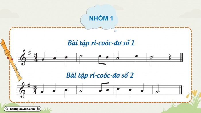 Giáo án điện tử Âm nhạc 5 cánh diều Tiết 18: Ôn tập