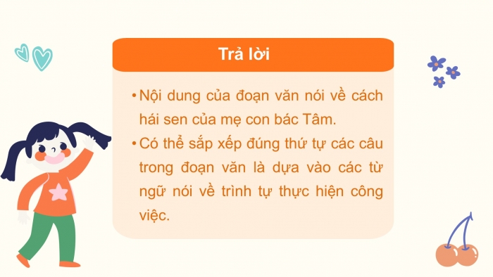 Giáo án điện tử Tiếng Việt 2 chân trời Bài 2: Luyện tập thuật việc được chứng kiến (tiếp theo)