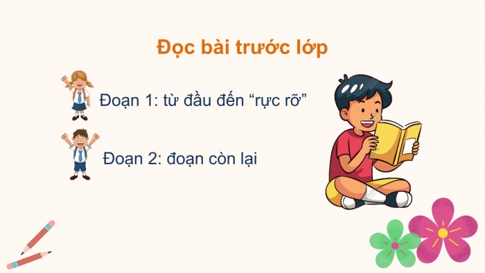 Giáo án điện tử Tiếng Việt 2 chân trời Bài 1: Đọc Quê mình đẹp nhất