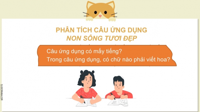 Giáo án điện tử Tiếng Việt 2 chân trời Bài 1: Viết chữ hoa N, Từ chỉ đặc điểm, Câu kiểu Ai thế nào?