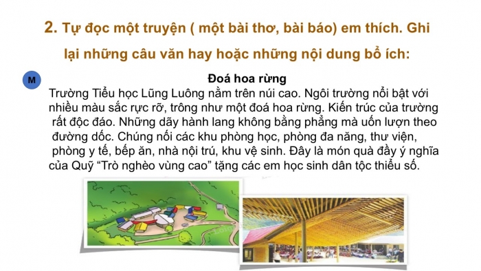 Giáo án điện tử Tiếng Việt 2 cánh diều Bài 5: Đọc sách báo viết về trường học