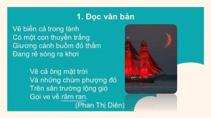 Giáo án điện tử tiếng Việt 2 kết nối Bài 14: Em học vẽ