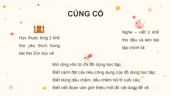 Giáo án điện tử tiếng Việt 2 kết nối Bài 14: Viết đoạn văn giới thiệu một đồ vật, Đọc mở rộng