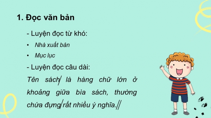 Giáo án điện tử tiếng Việt 2 kết nối Bài 15: Cuốn sách của em