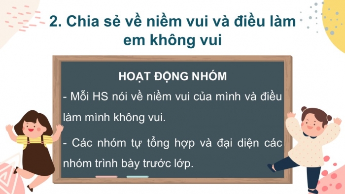 Giáo án điện tử tiếng Việt 2 kết nối Bài 19: Niềm vui của em