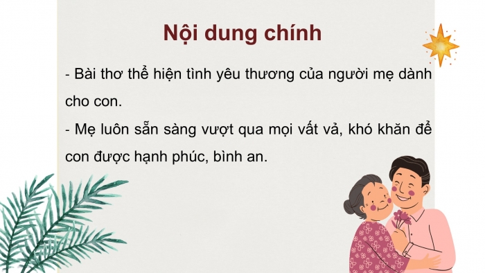 Giáo án điện tử tiếng Việt 2 kết nối Bài 27: Mẹ