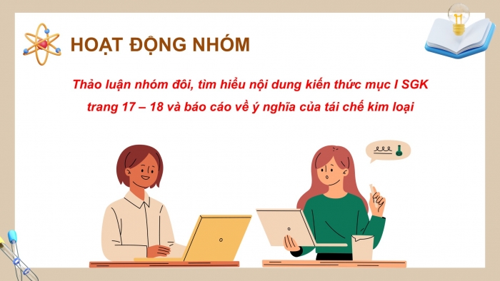 Giáo án điện tử chuyên đề Hoá học 12 kết nối Bài 4: Tái chế kim loại