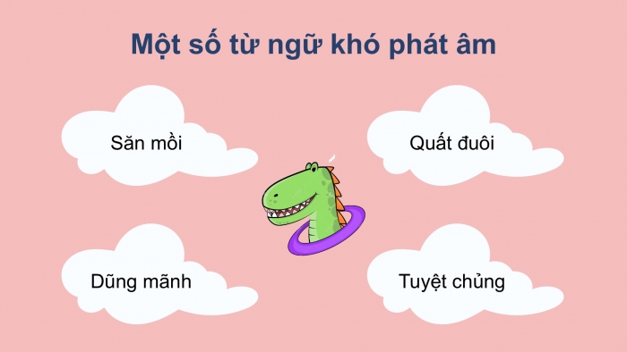 Giáo án điện tử Tiếng Việt 2 kết nối Bài 10: Khủng long