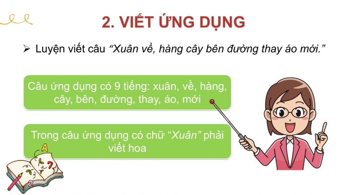 Giáo án điện tử Tiếng Việt 2 kết nối Bài 13: Chữ hoa X