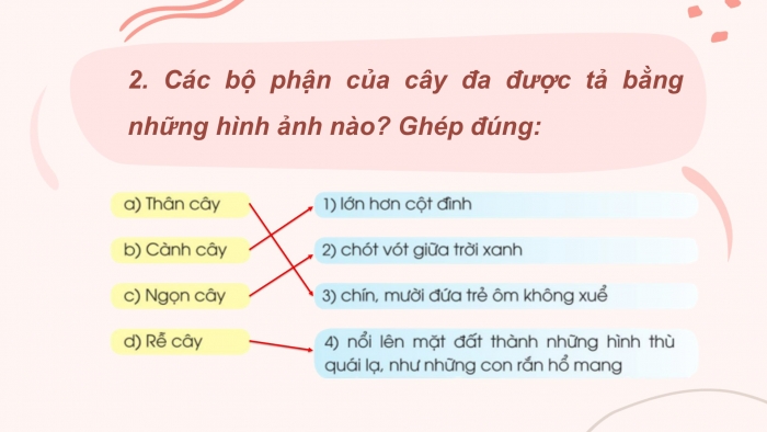 Giáo án điện tử Tiếng Việt 2 cánh diều Bài 27: Ôn tập giữa học kì II (Tiết 5 + 6)