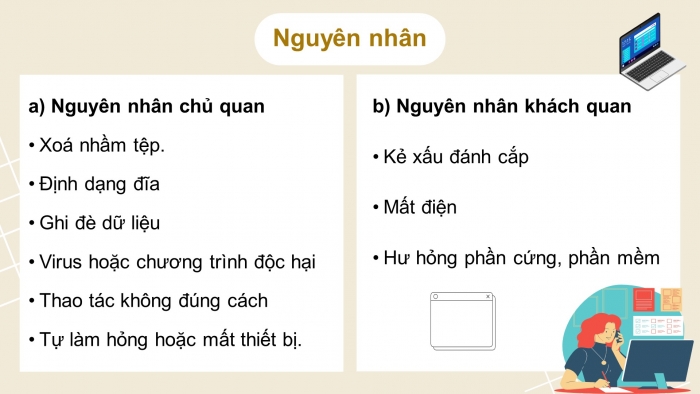 Giáo án điện tử chuyên đề Tin học ứng dụng 12 chân trời Bài 2.1: Thực hành bảo vệ dữ liệu