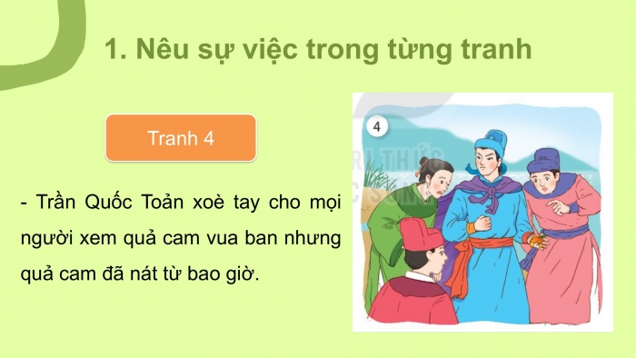 Giáo án điện tử Tiếng Việt 2 kết nối Bài 23: Kể chuyện Bóp nát quả cam