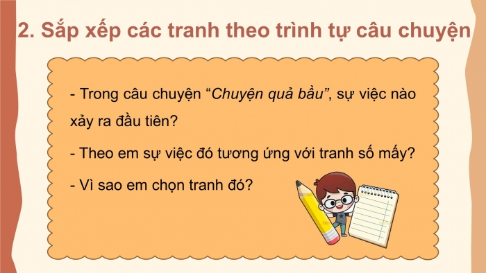 Giáo án điện tử Tiếng Việt 2 kết nối Bài 27: Kể chuyện Chuyện quả bầu