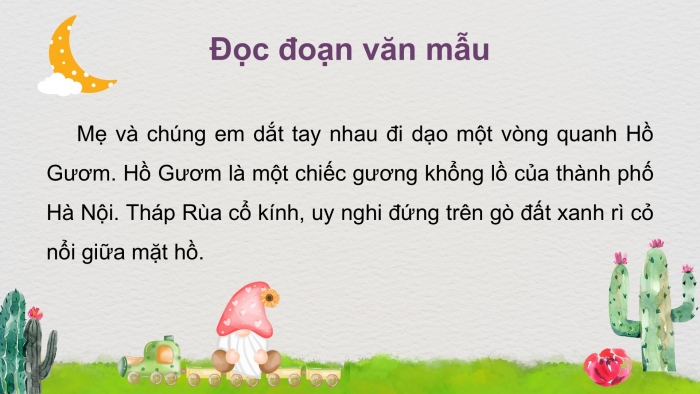 Giáo án điện tử Tiếng Việt 2 kết nối Bài 28: Viết đoạn văn kể về một buổi đi chơi, Đọc mở rộng