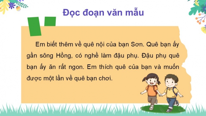 Giáo án điện tử Tiếng Việt 2 kết nối Bài 29: Nói về quê hương, đất nước em