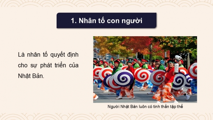 Giáo án điện tử chuyên đề Lịch sử 12 cánh diều CĐ 2 Phần III: Bài học thành công từ lịch sử Nhật Bản