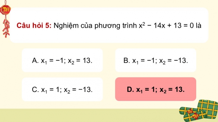 Giáo án điện tử Toán 9 chân trời Bài tập cuối chương 6