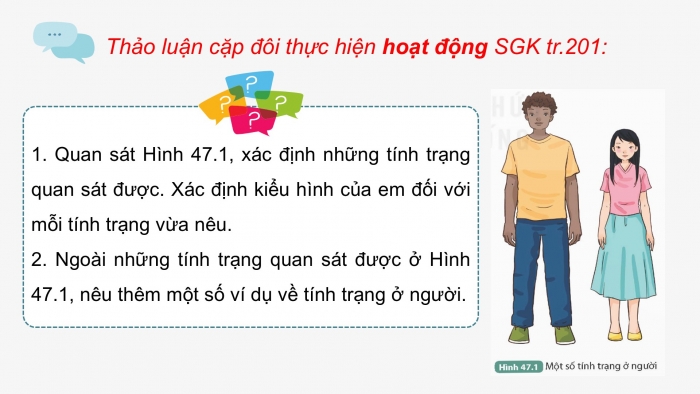 Giáo án điện tử KHTN 9 kết nối - Phân môn Sinh học Bài 47: Di truyền học với con người