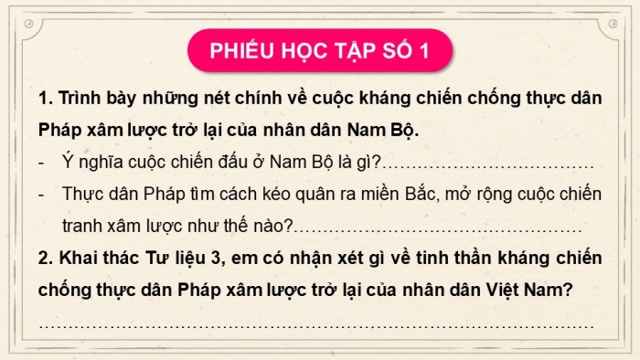 Giáo án điện tử Lịch sử 9 kết nối Bài 13: Việt Nam trong năm đầu sau Cách mạng tháng Tám năm 1945 (P2)