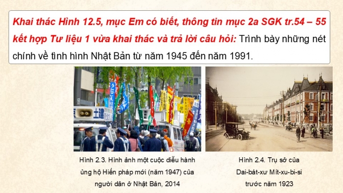 Giáo án điện tử Lịch sử 9 kết nối Bài 12: Khu vực Mỹ La-tinh và châu Á từ năm 1945 đến năm 1991 (P2)