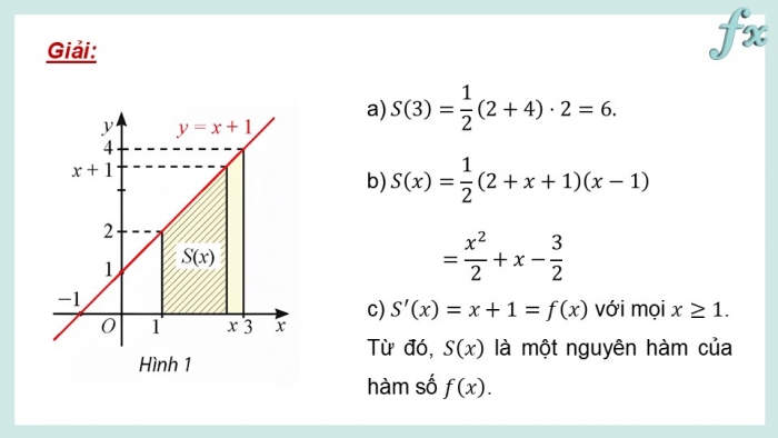 Giáo án điện tử Toán 12 chân trời Bài 2: Tích phân