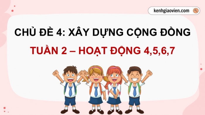 Giáo án điện tử Hoạt động trải nghiệm 12 kết nối Chủ đề 5 Tuần 2