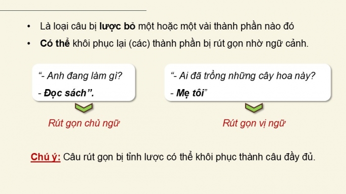 Giáo án điện tử Ngữ văn 9 chân trời Bài 7: Thực hành tiếng Việt