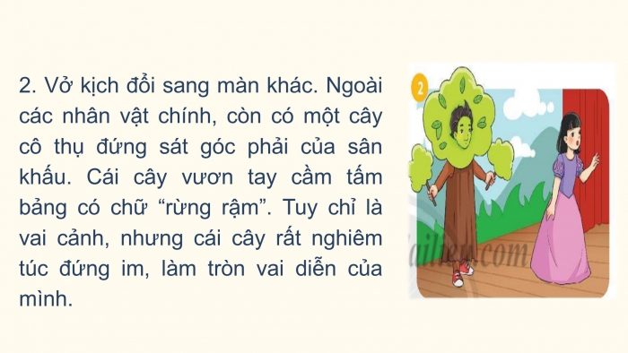 Giáo án điện tử Tiếng Việt 2 chân trời Ôn tập giữa học kì I - Ôn tập 3 (Tiết 2) Vai diễn của Mít