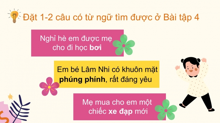 Giáo án điện tử Tiếng Việt 2 chân trời Ôn tập giữa học kì I - Ôn tập 4 (Tiết 2)