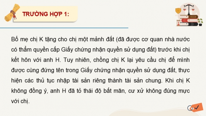 Giáo án điện tử Kinh tế pháp luật 12 chân trời Bài 9: Quyền và nghĩa vụ của công dân về sở hữu tài sản và tôn trọng tài sản của người khác