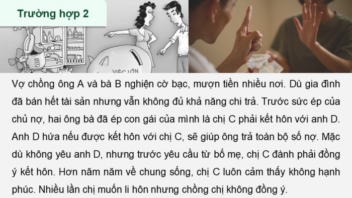 Giáo án điện tử Kinh tế pháp luật 12 chân trời Bài 10: Quyền và nghĩa vụ của công dân trong hôn nhân và gia đình