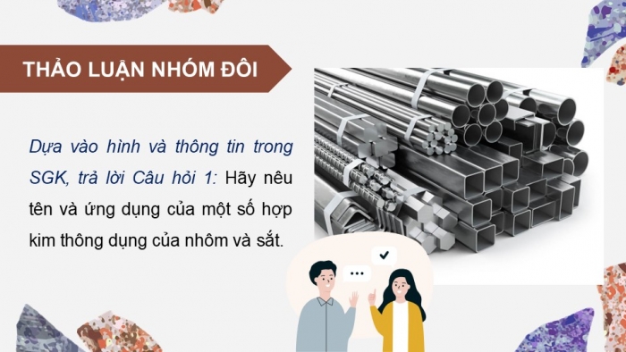 Giáo án điện tử Hoá học 12 kết nối Bài 21: Hợp kim