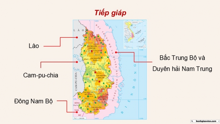 Giáo án điện tử Địa lí 9 cánh diều Bài 15: Vùng Tây Nguyên