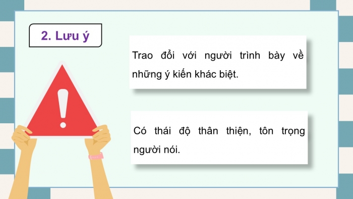 Giáo án điện tử Ngữ văn 12 cánh diều Bài 6: Nghe thuyết trình một vấn đề xã hội